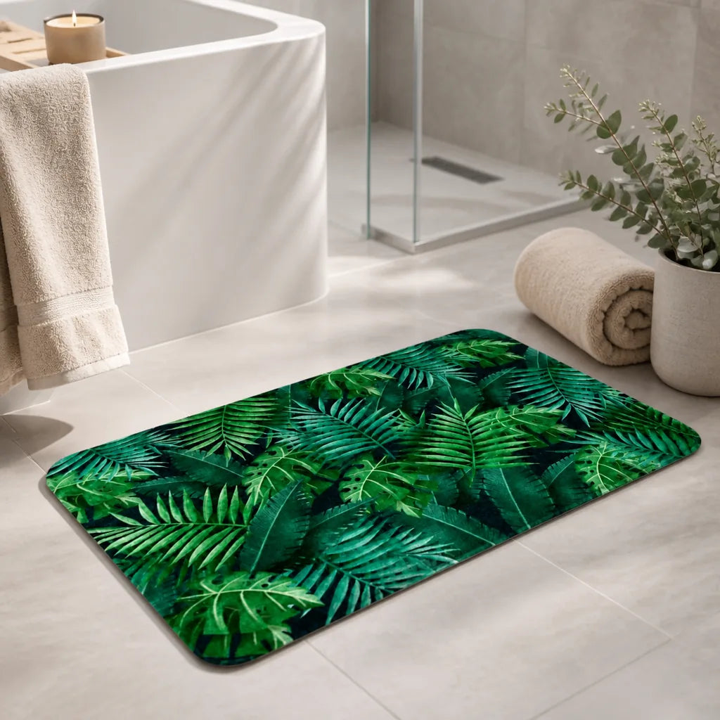 tapis-de-bain-vert-foret