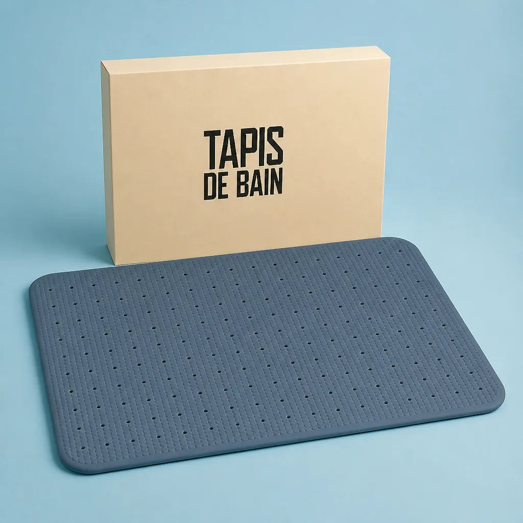 Tapis De Fond De Baignoire Antidérapant Fibre