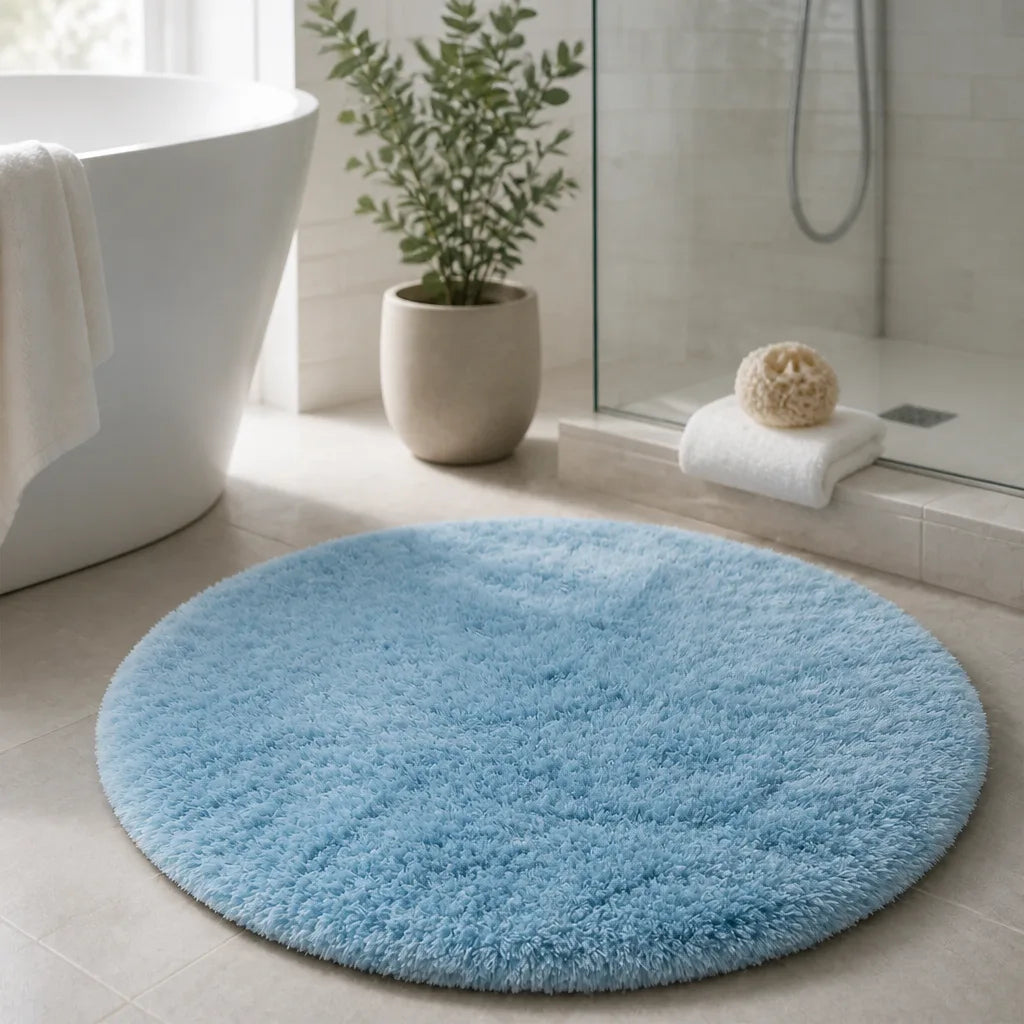 Tapis De Salle De Bain Rond