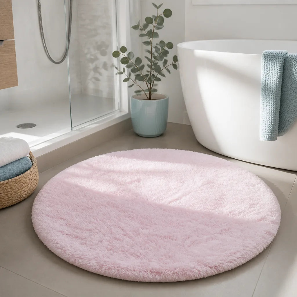 Tapis De Salle De Bain Rond