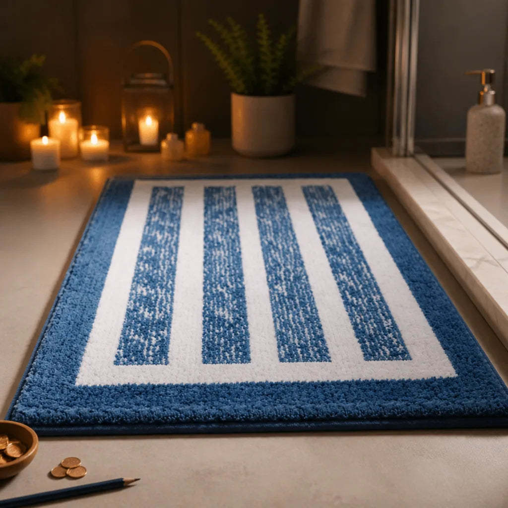 Tapis de sol antiderapant salle de bain