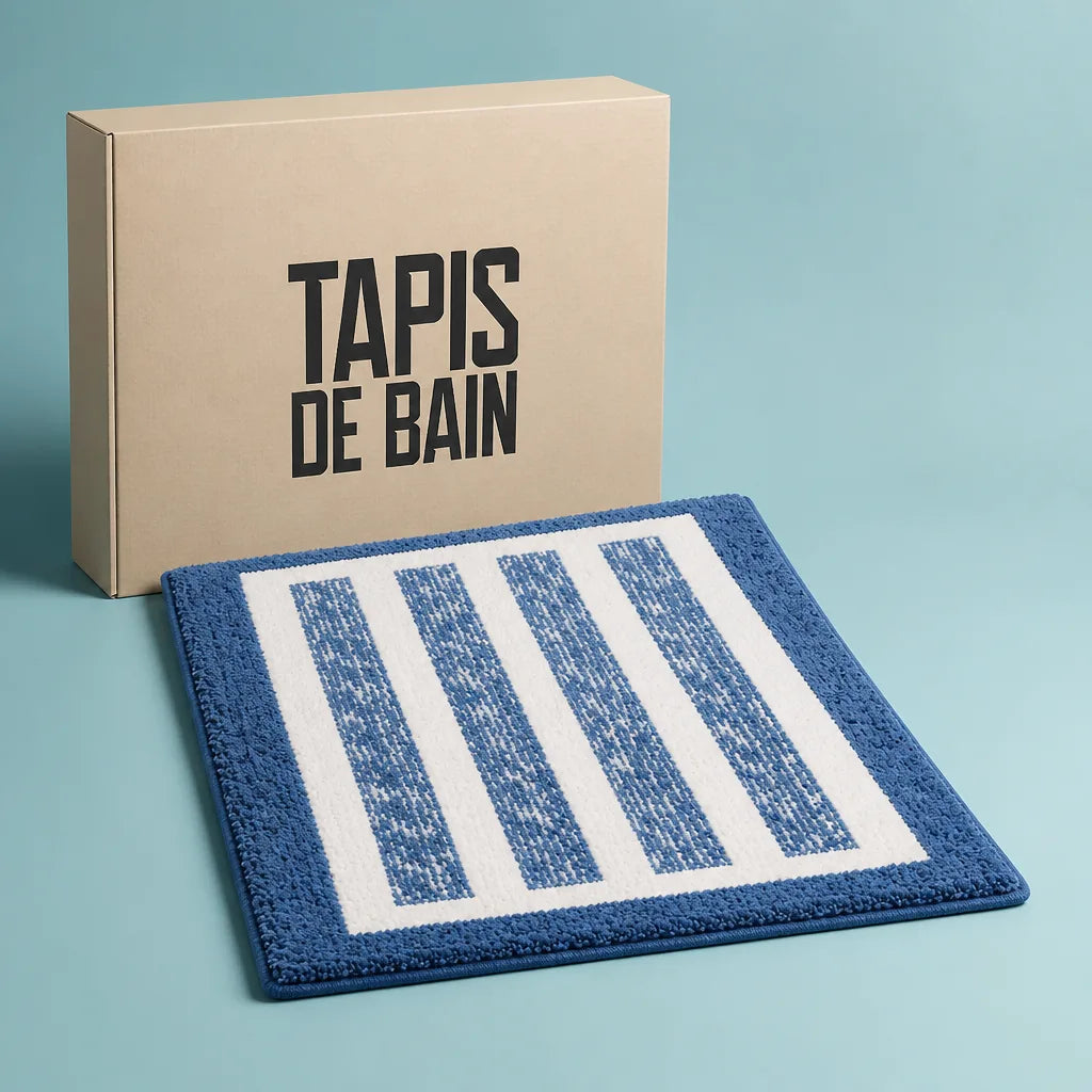 Tapis de sol antiderapant salle de bain