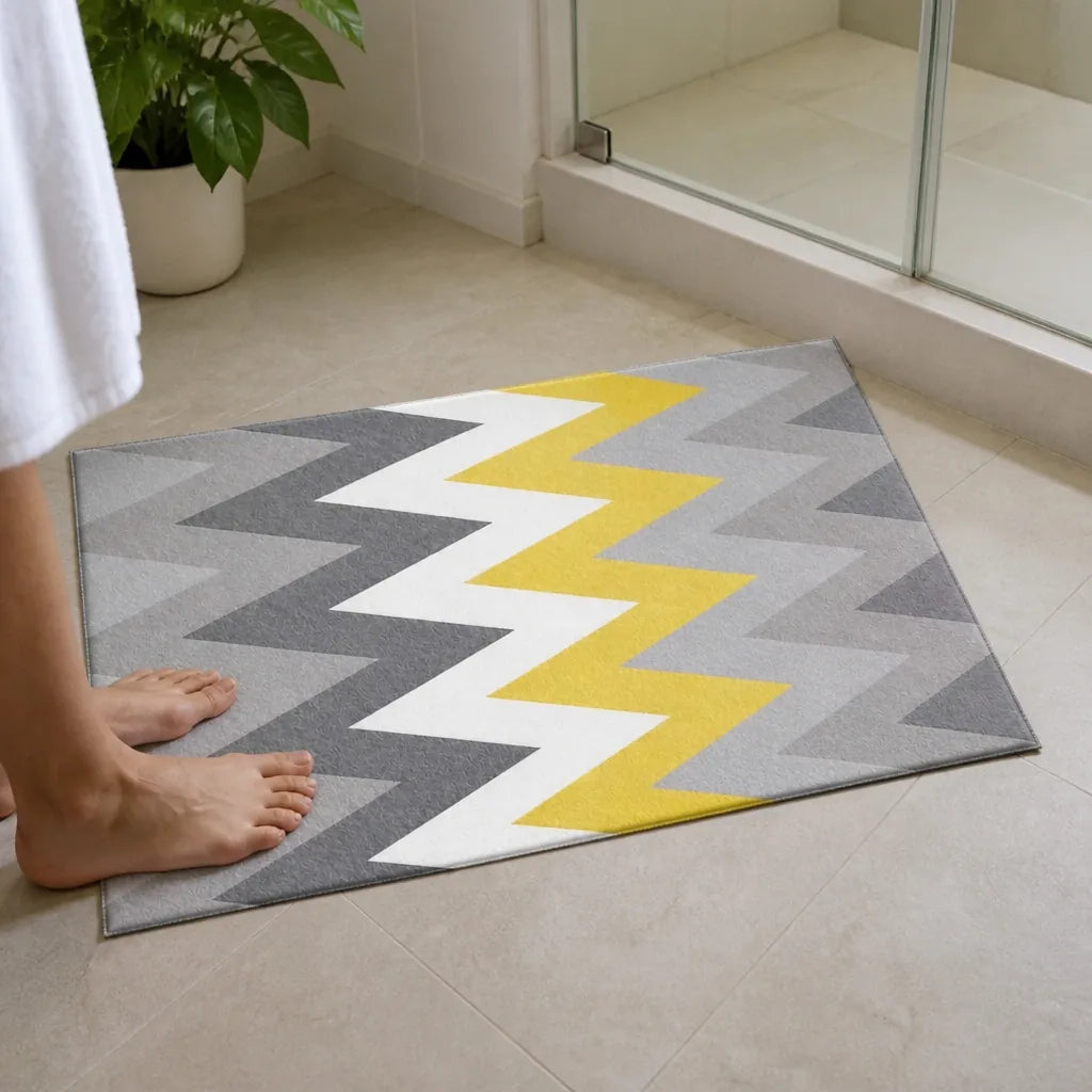 Tapis design salle de bain