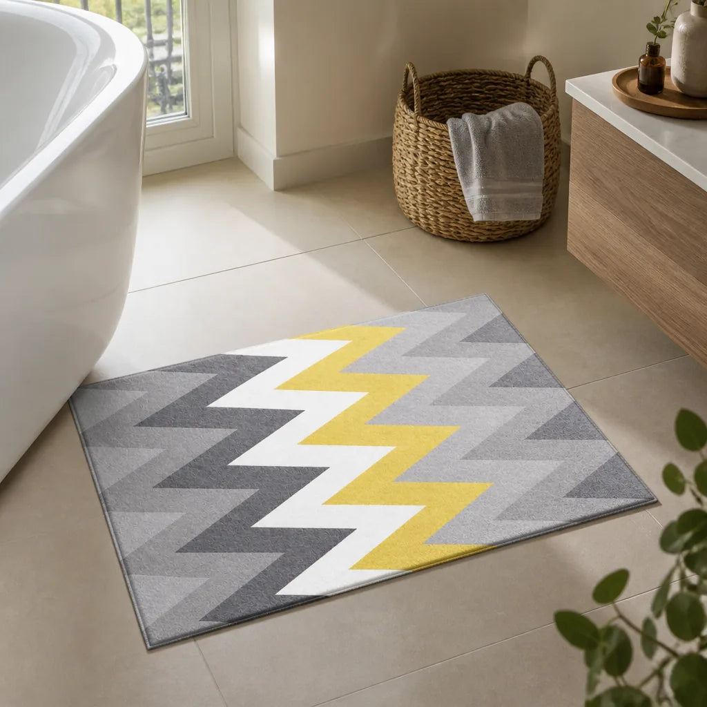 Tapis design salle de bain