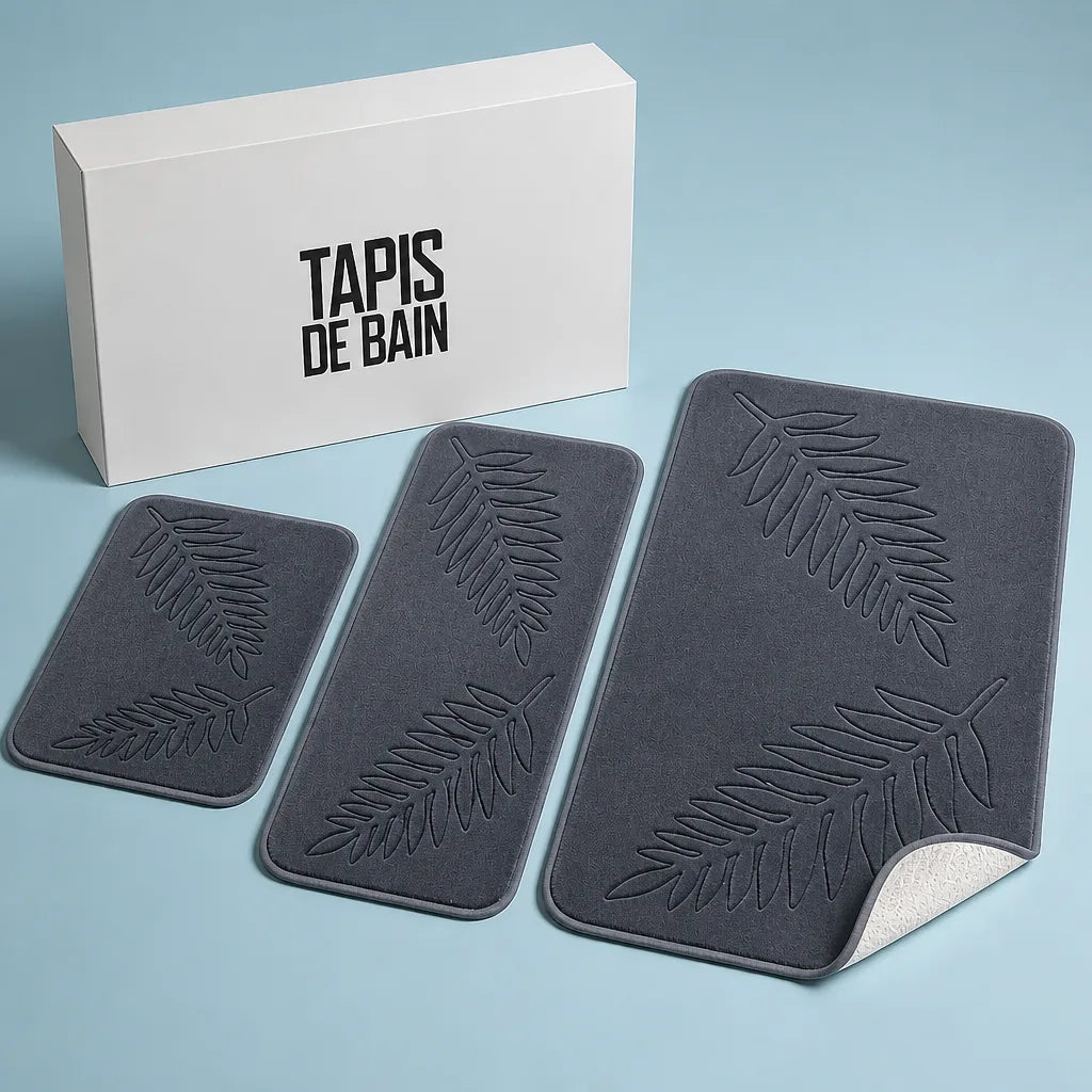 Tapis Salle De Bain Antidérapant Absorbant