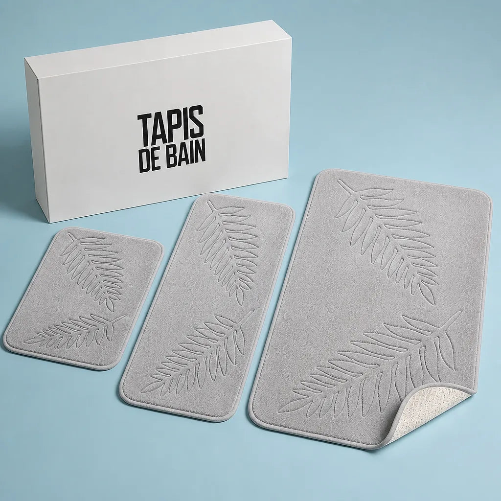 Tapis Salle De Bain Antidérapant Absorbant