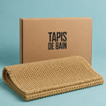 Tapis Salle De Bain Antidérapant Pied Moutarde