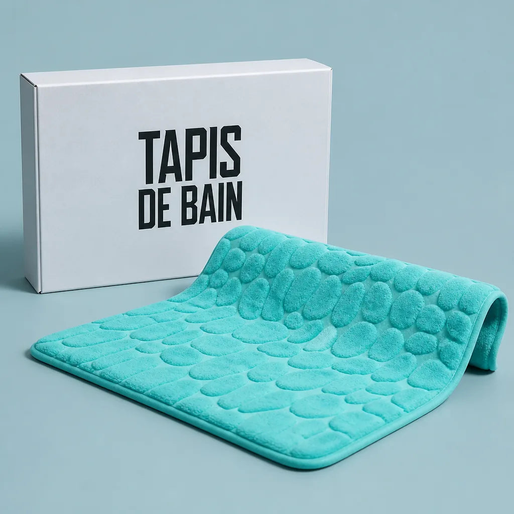 Tapis salle de bain antidérapant tapis de bain
