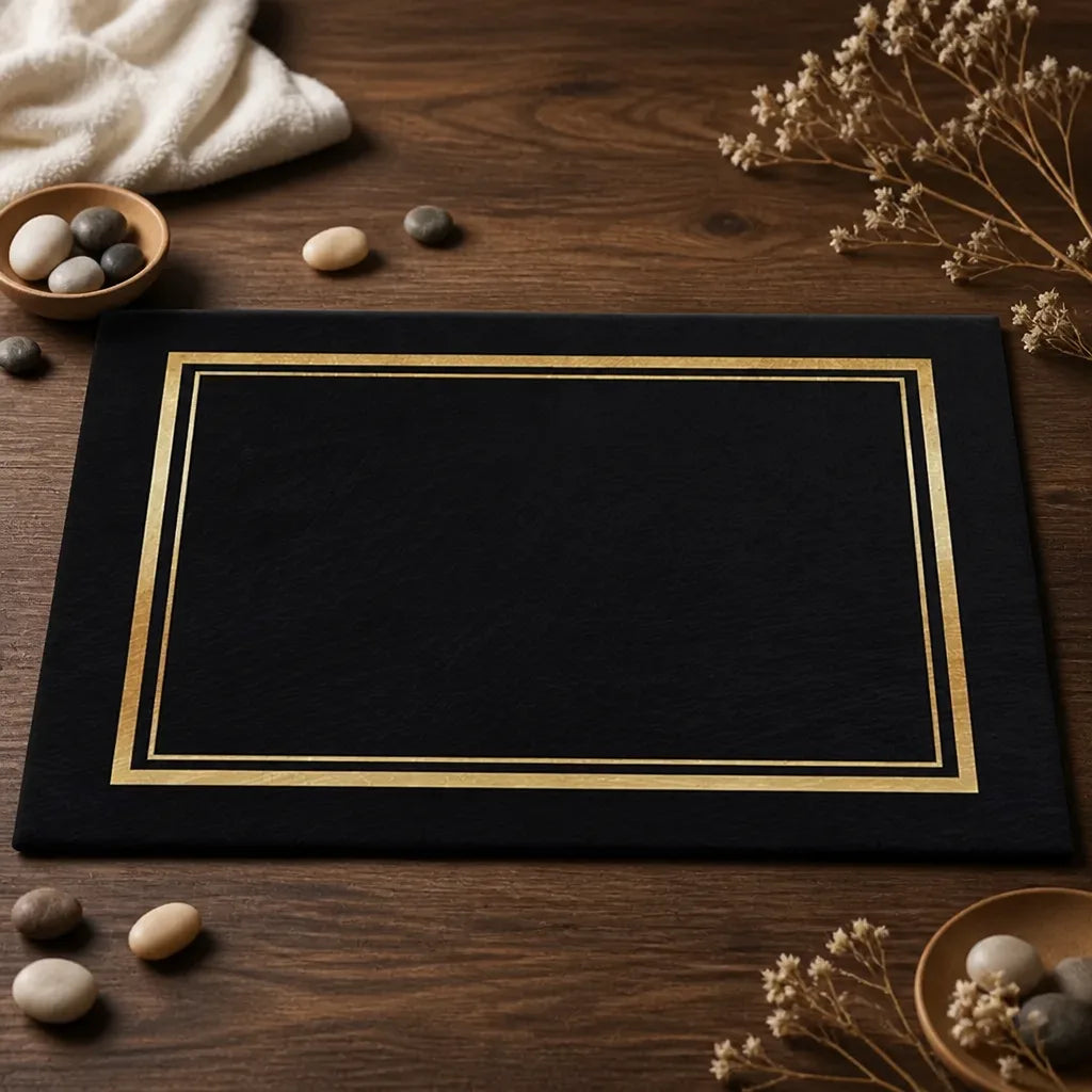Tapis salle de bain chic