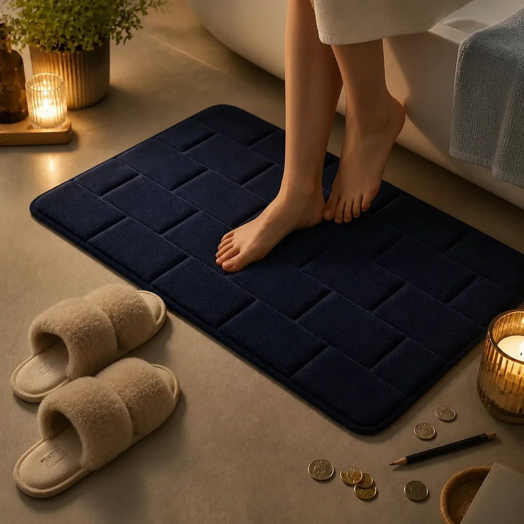 tapis salle de bain contemporain