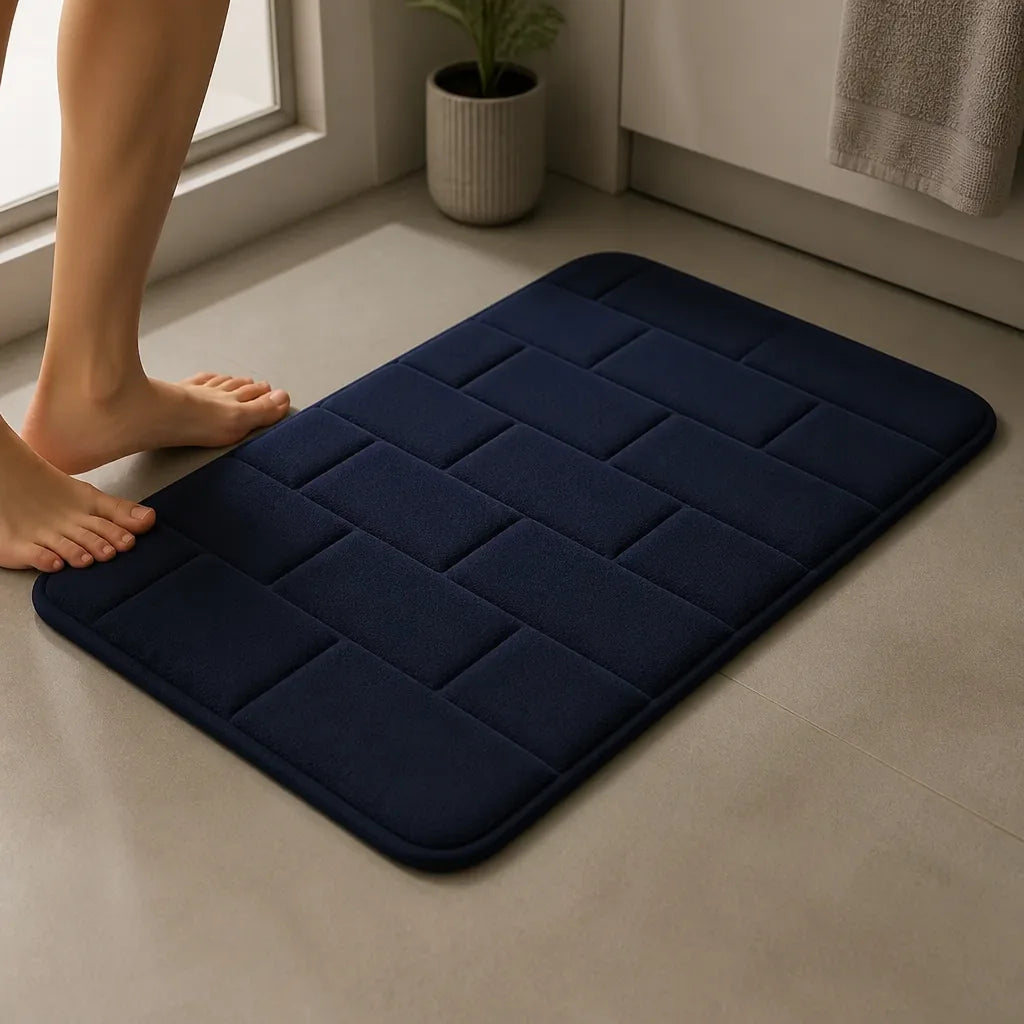 tapis salle de bain contemporain