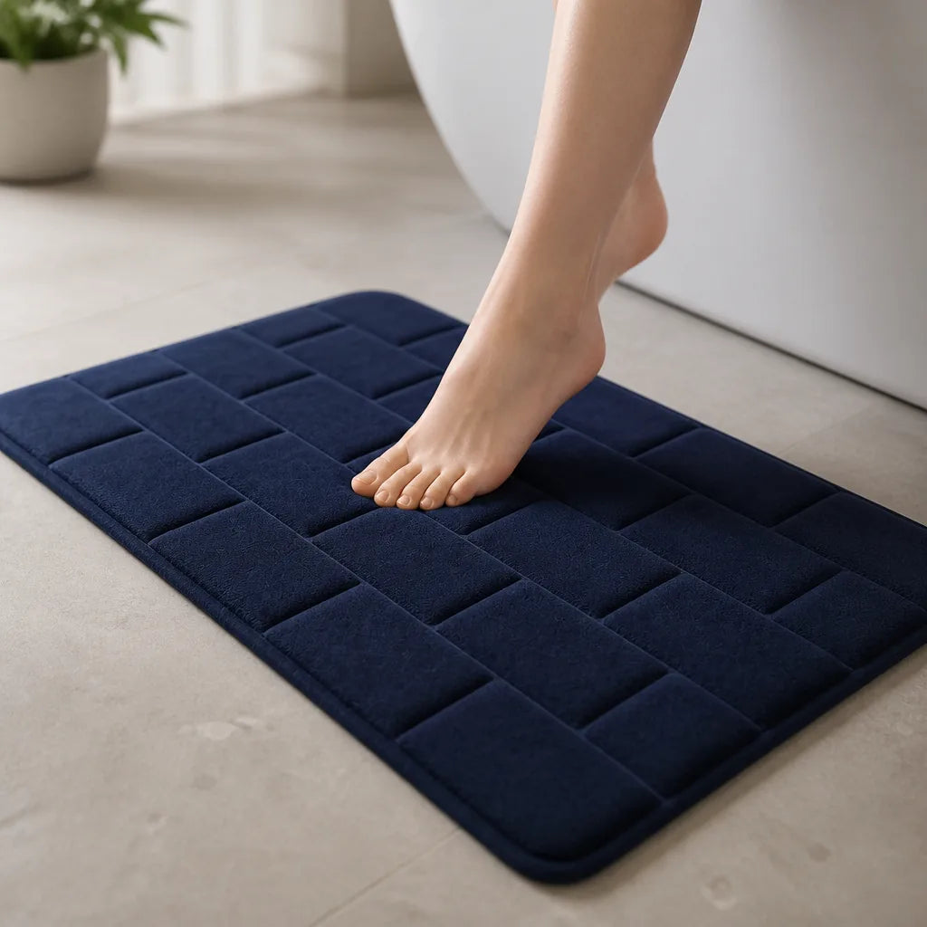 tapis salle de bain contemporain