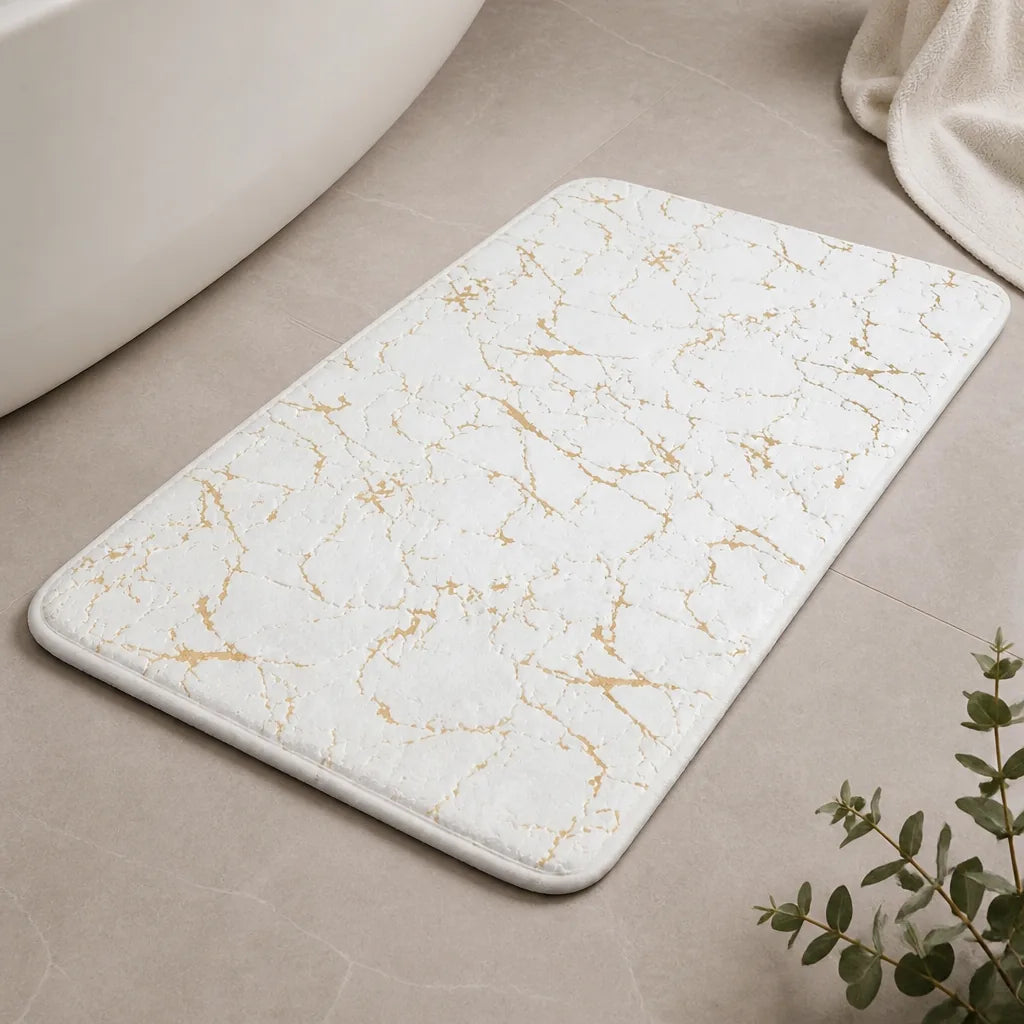 Tapis salle de bain design