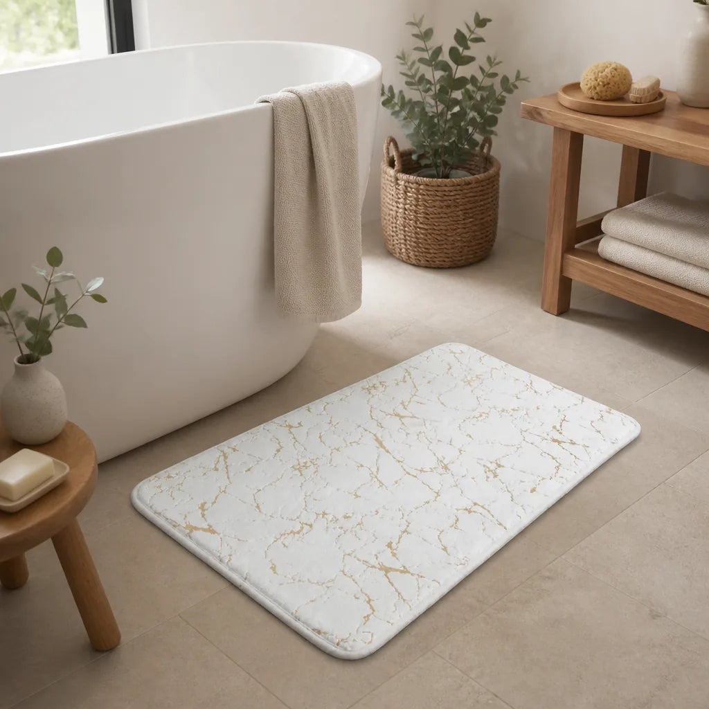 Tapis salle de bain design
