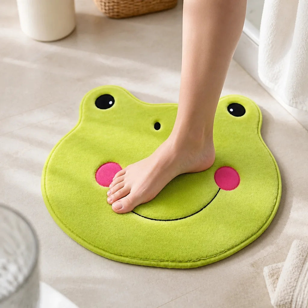 tapis-salle-de-bain-grenouille