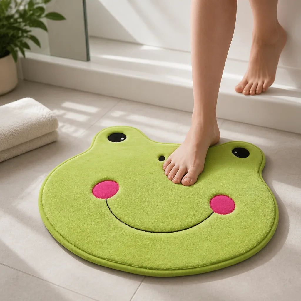tapis-salle-de-bain-grenouille