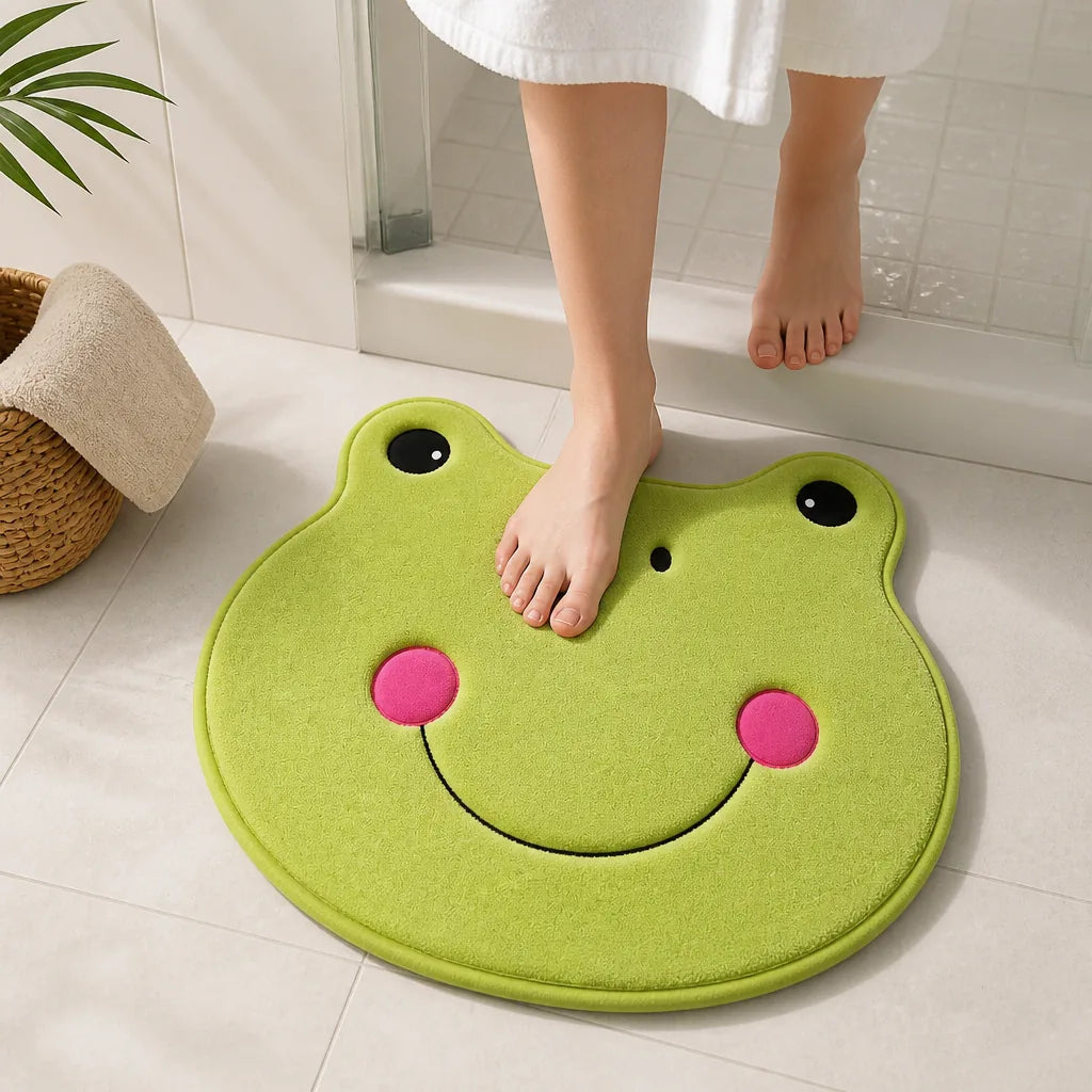 tapis-salle-de-bain-grenouille