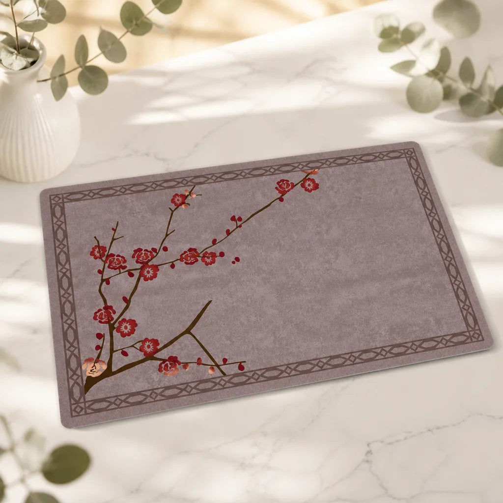 Tapis salle de bain japonais