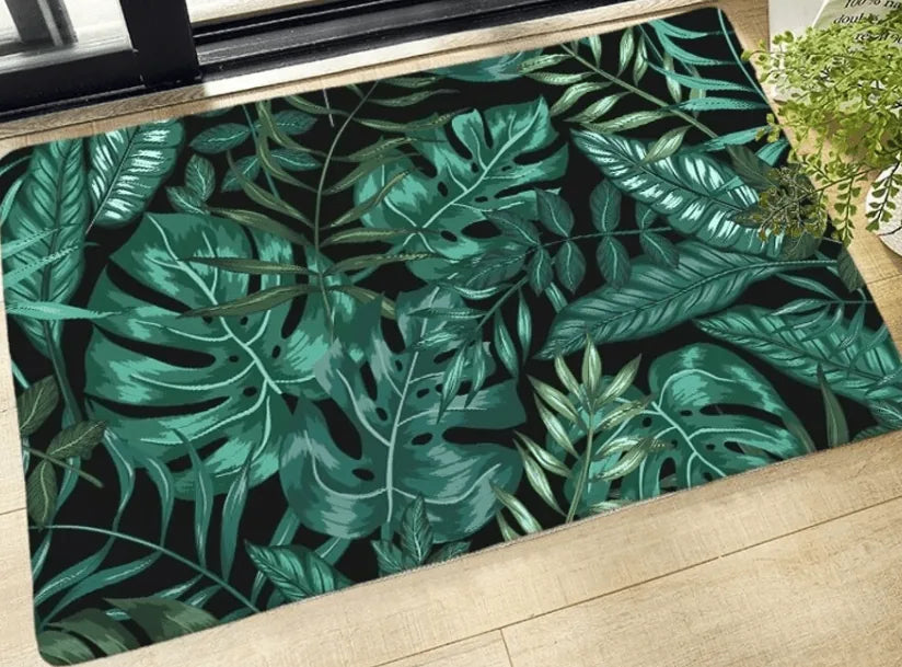 tapis salle de bain jungle 2
