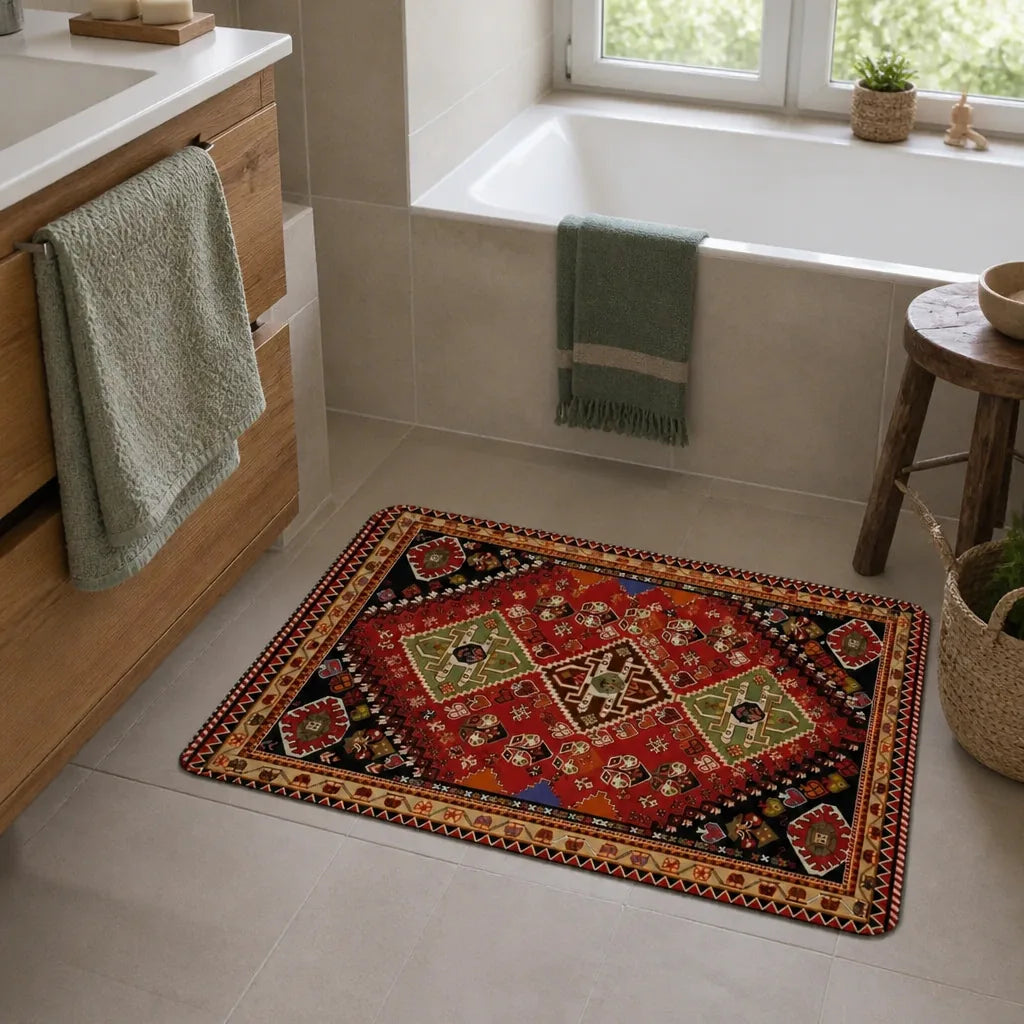 Tapis salle de bain maroc