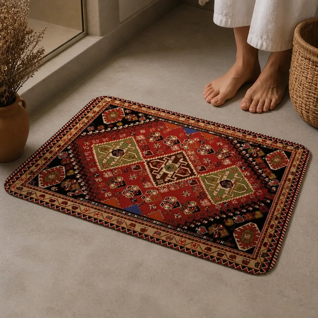 Tapis salle de bain maroc