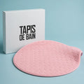 Tapis salle de bain rond 100 cm tapis de bain