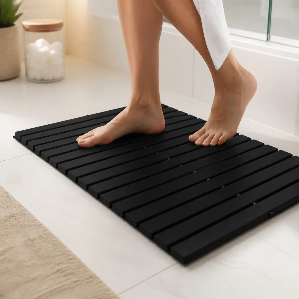 Tapis Salle De Bain Xl En Bambou