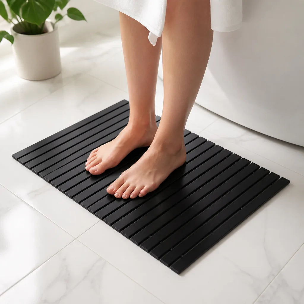 Tapis Salle De Bain Xl En Bambou
