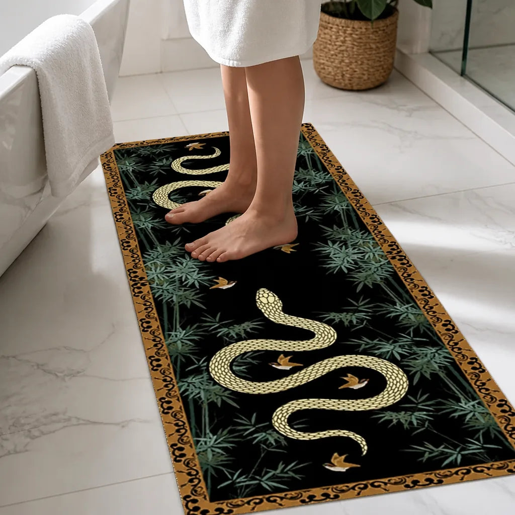 Tapis Salle De Bain Zen Bambou