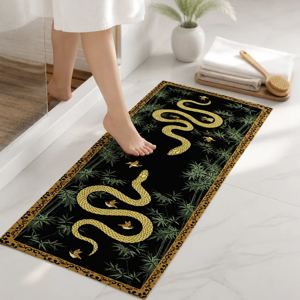 Tapis Salle De Bain Zen Bambou